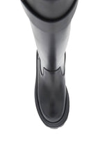 Dolce & Gabbana - Bottes Dolce & Gabbana Leather Boots With Logoed Plaquee