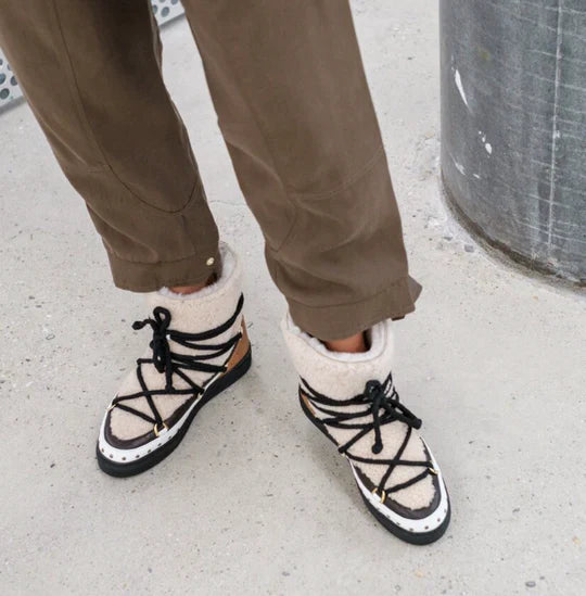Bottines Curly Rock - Cream