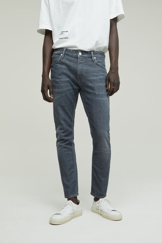 Closed - Jean Drop Cropped - Dark Grey - Homme