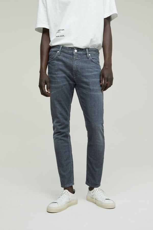 Closed - Jean Drop Cropped - Dark Grey - Homme