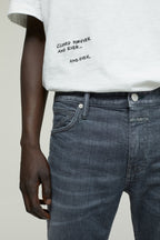 Closed - Jean Drop Cropped - Dark Grey - Homme