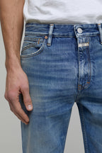 Closed - Jean Bogus Straigh- Mid Blue - Homme