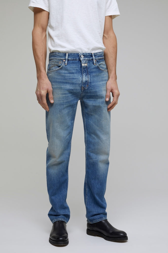 Closed - Jean Bogus Straigh- Mid Blue - Homme