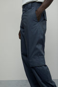 Closed - Pantalon Colombo Wide - Blue Slate - Homme