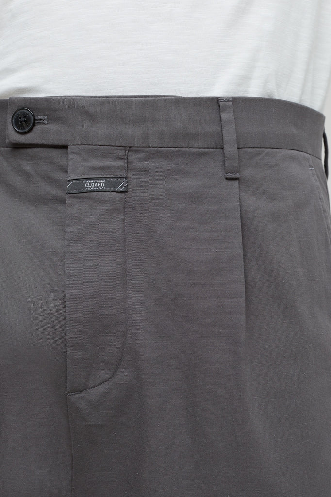 Closed - Pantalon Porto Tapered - Dark Nickel - Homme