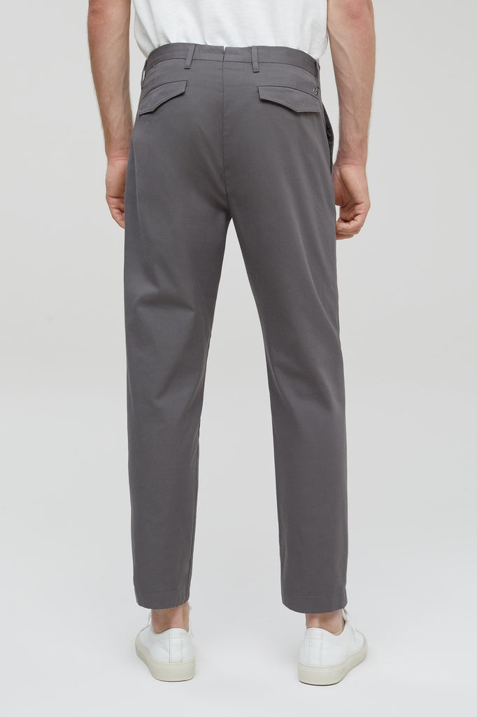 Closed - Pantalon Porto Tapered - Dark Nickel - Homme