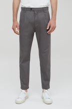 Closed - Pantalon Porto Tapered - Dark Nickel - Homme