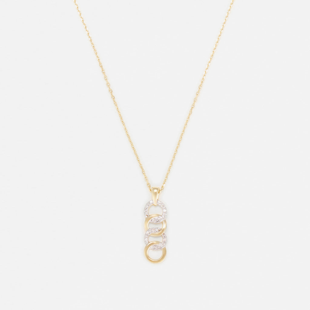 Collier "Ronds entrelacés" D0,05/28