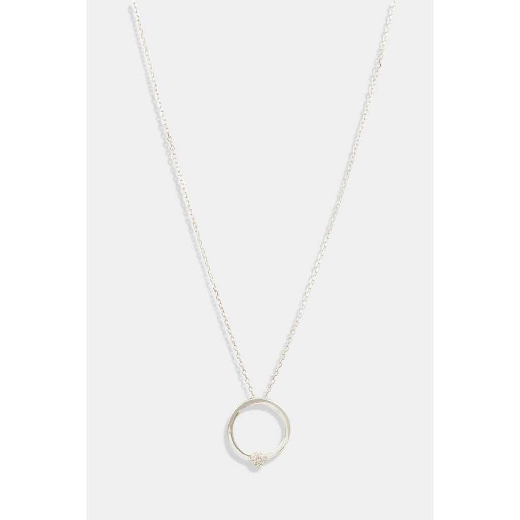 Collier "Aillani"  Diamants 0,02Ct/7 - Or Blanc
