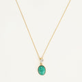 Collier Goute De Malachite