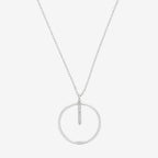 Collier "Cercle Prodigieux" Diamant 0,03/9 - Or Blanc