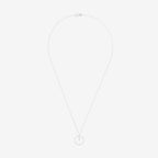 Collier "Cercle Prodigieux" D0,03/9 - Or Blanc 375/1000