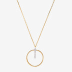 Collier "Cercle Prodigieux" Diamant 0,03/9 - Or Jaune