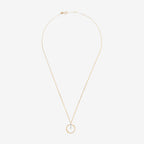 Collier "Cercle Prodigieux" Diamant 0,03/9 - Or Jaune
