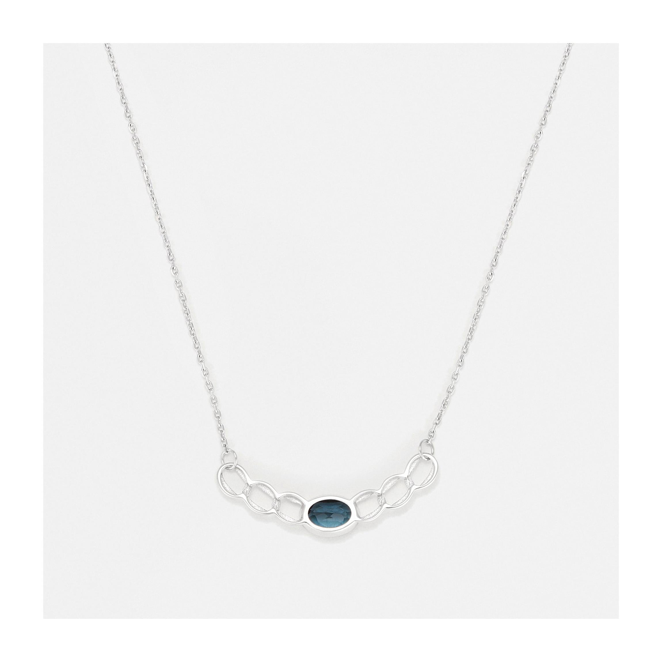 Collier "Anastasia Topaze"  Lbt0,57/1