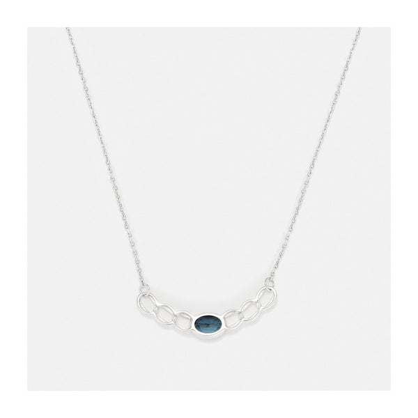 Collier "Anastasia Topaze"  Lbt0,57/1