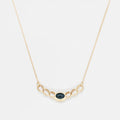 Collier "Anastasia Topaze"  Lbt0,57/1