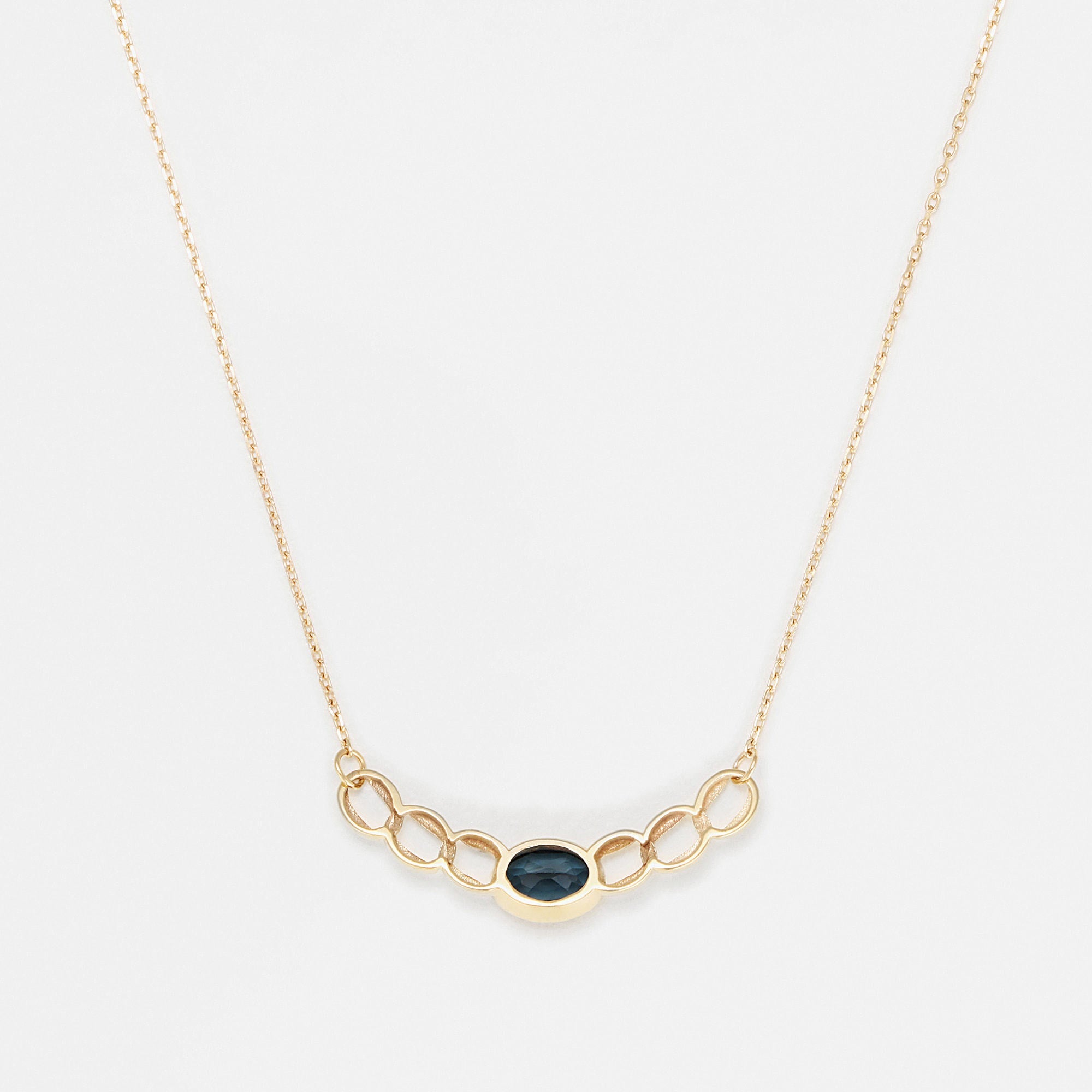 Collier "Anastasia Topaze"  Lbt0,57/1