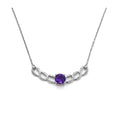 Collier "Anastasia Ametyste" Am 0,51/1