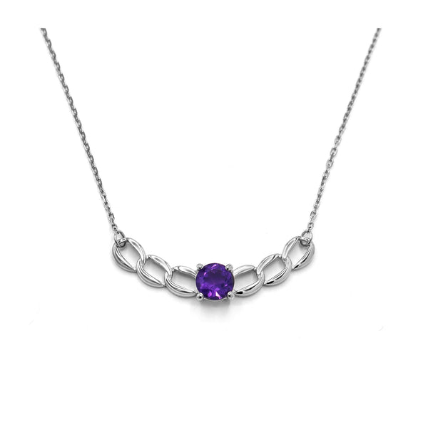 Collier "Anastasia Ametyste" Am 0,51/1