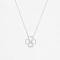 Collier "Roselani" D0,04/22 - Or Blanc