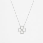 Collier "Roselani" D0,04/22 - Or Blanc