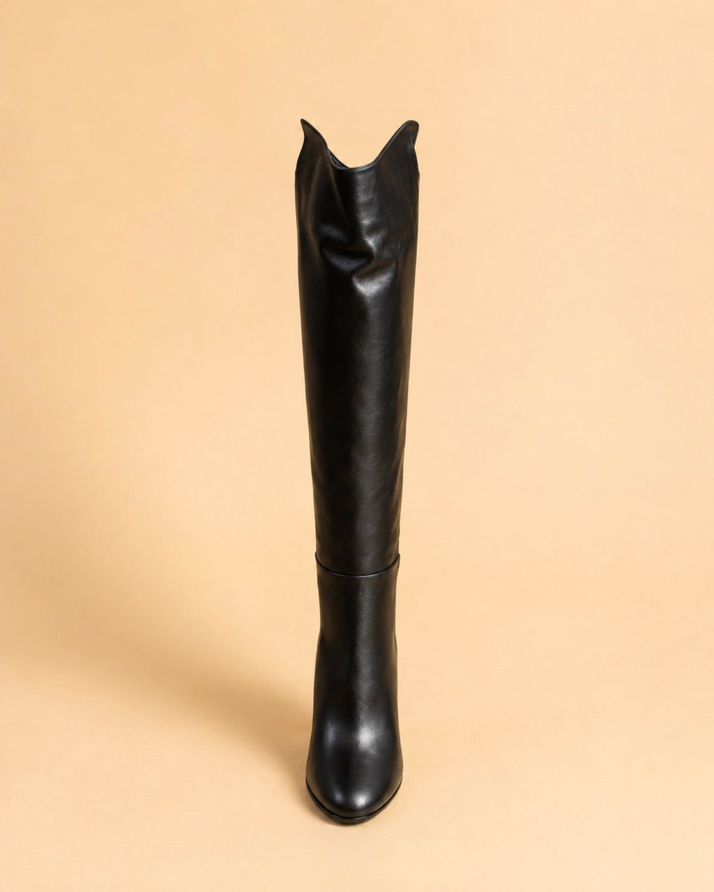 Valda High Boot In Black Calf