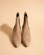 Ziggy Ankle Boot In Maple Suede