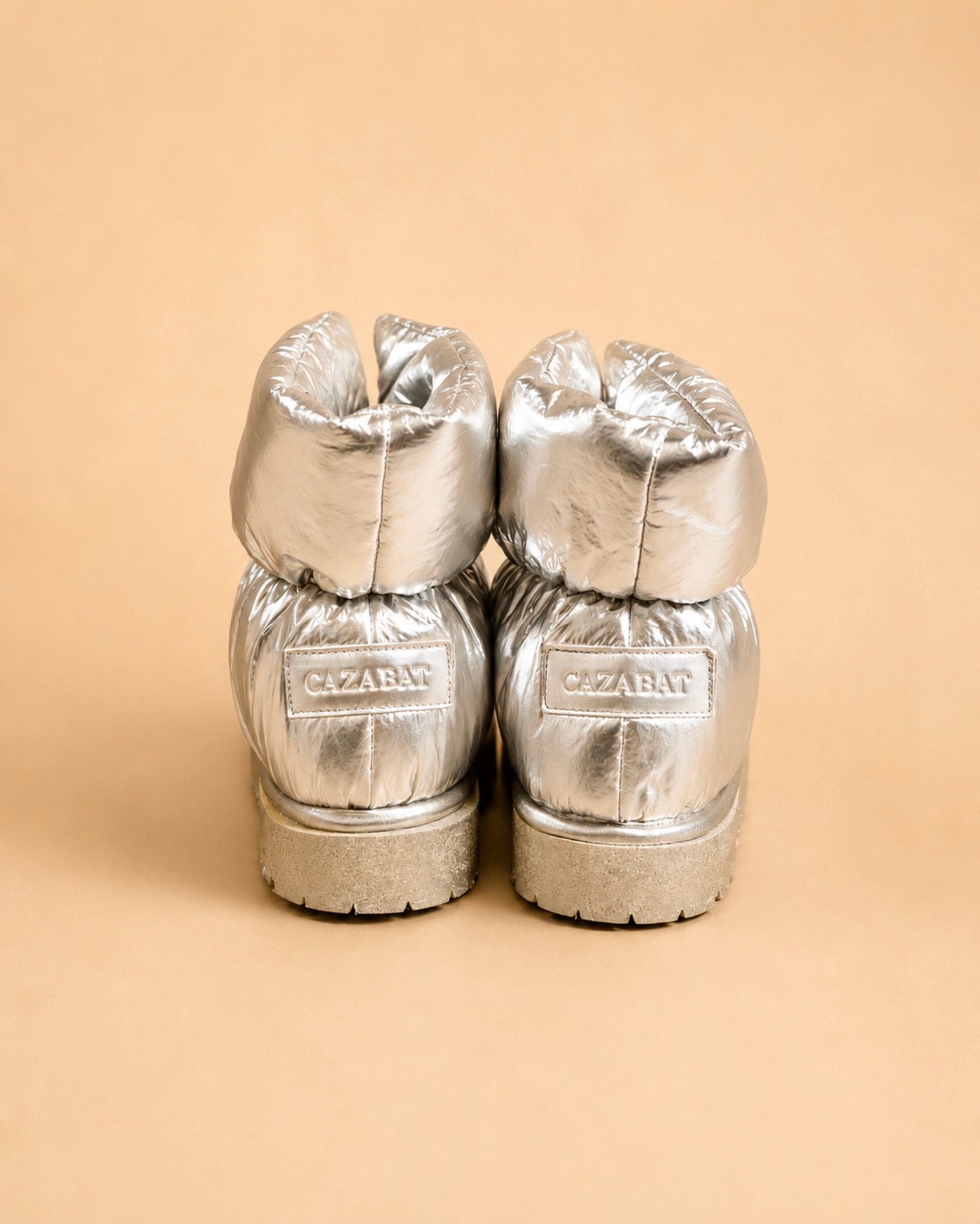 Cazaboot Boot In Silver Nylon