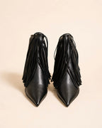 Padma Ankle Boot In Black Lambskin
