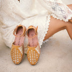 Huaraches Camila - Camel Champagne