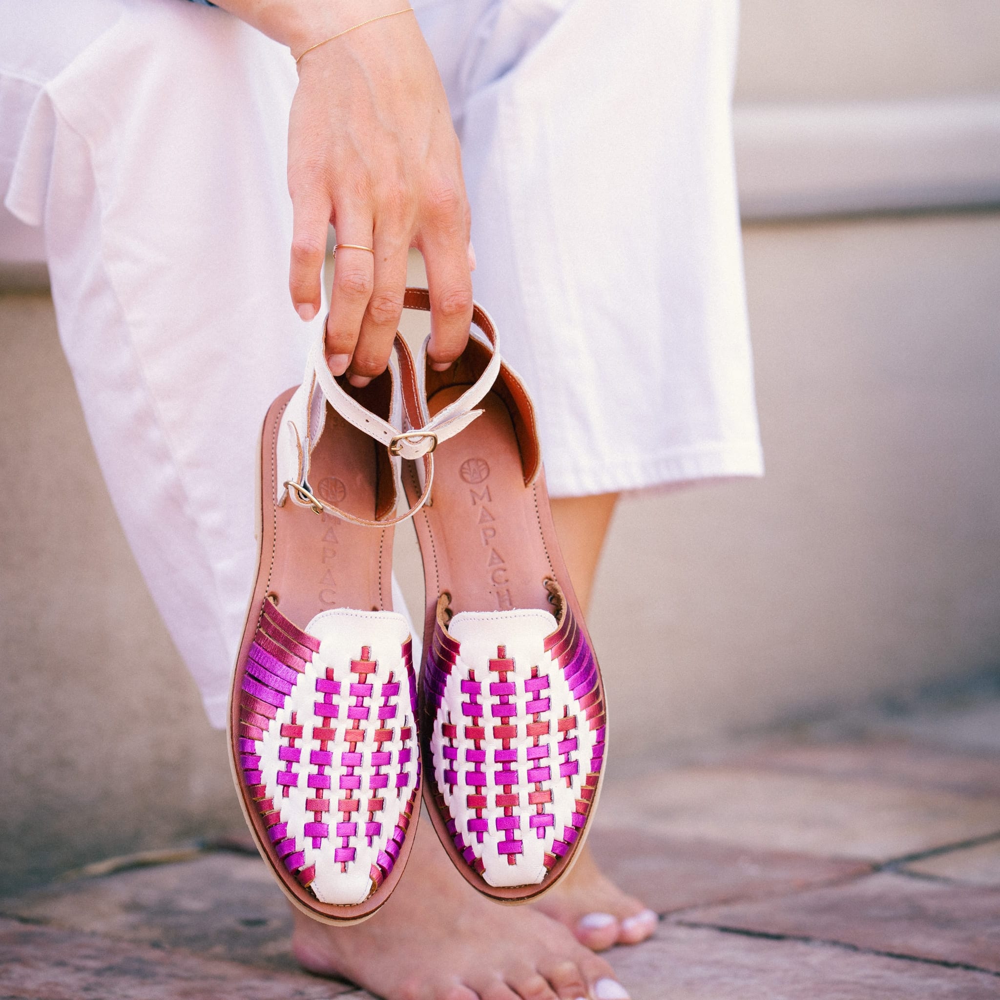 Huaraches Camila - Multi Rose