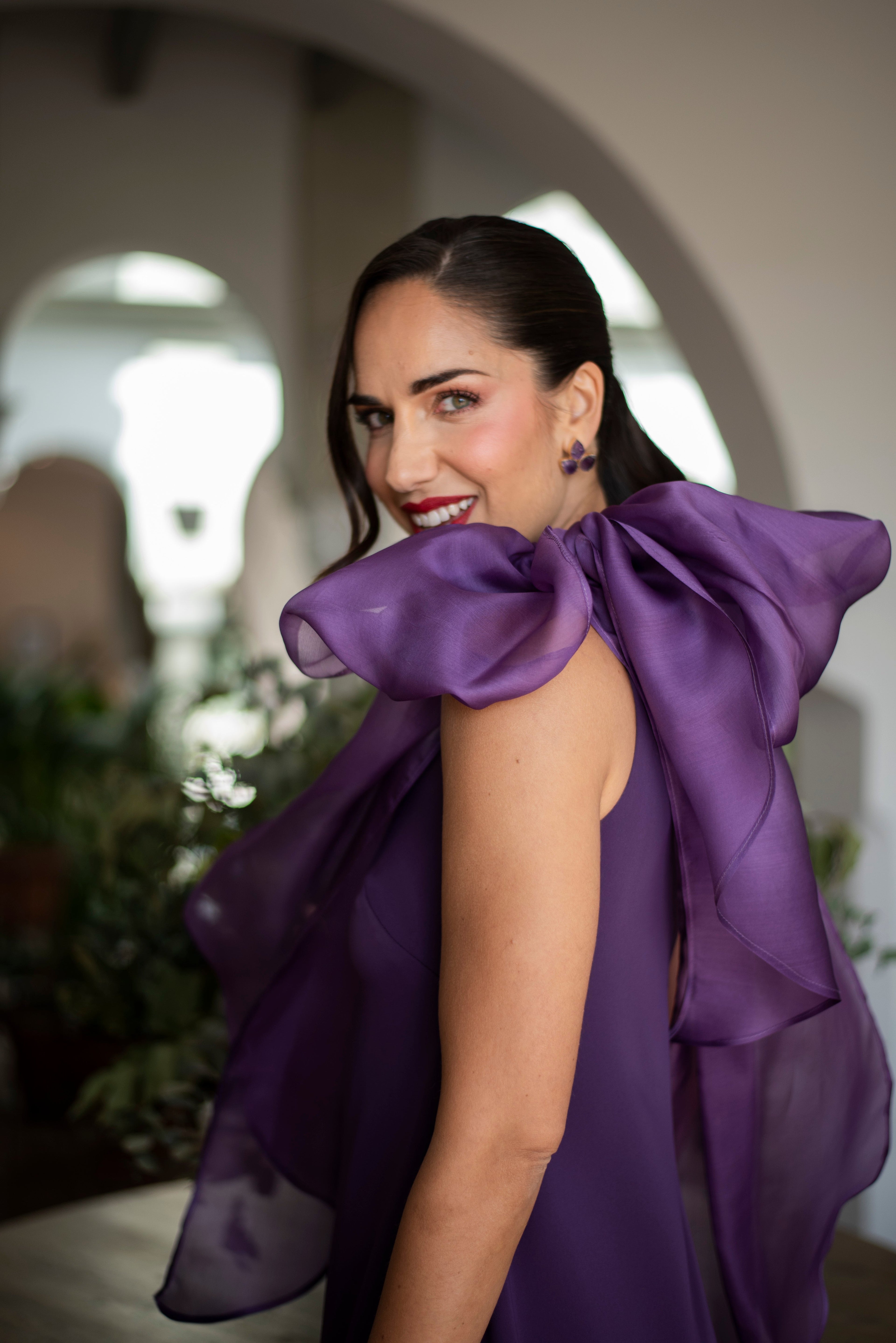 Robe Camille - Prune