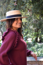 Pull Nora Bordeaux
