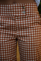 Pantalon Ares Vichy Terracotta