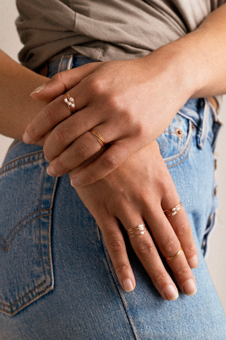 Bague Jo (Lot De 6)