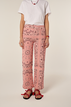 Pantalon Bandana - Rose