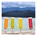 Pack Mix 4 Tubes : Pack 4 tubes : Fruits des bois, Citron fleurs de sureau, Pêche, Citronnelle Gingembre