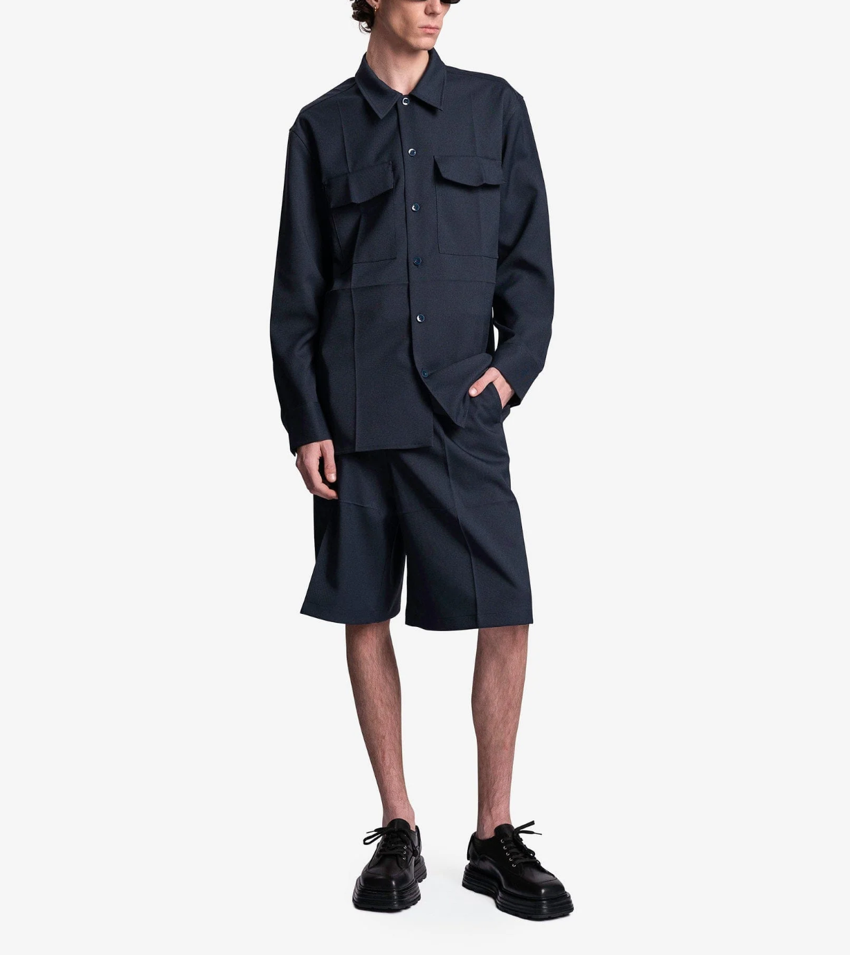 Pantalon 14 Shorts Wp - Navy - Homme