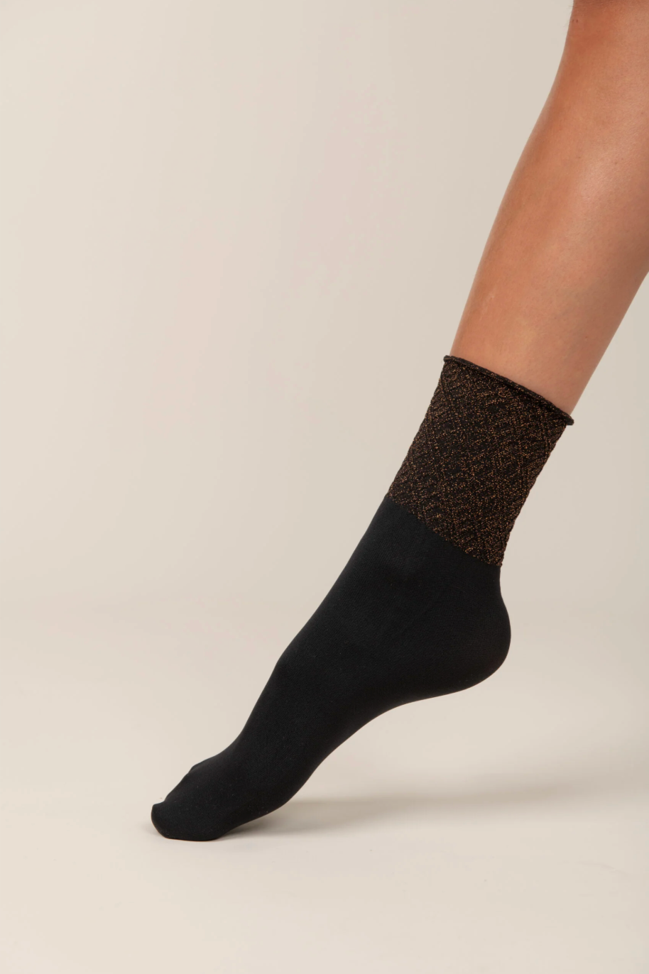 Socquettes Stella Noire/Argent - 40D