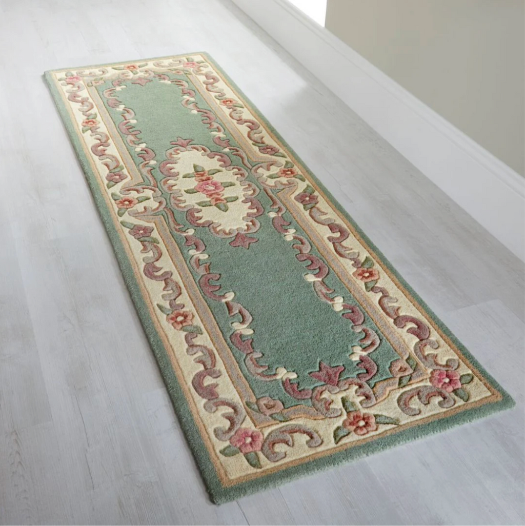 Aubusson - Tapis En Laine De Couloir