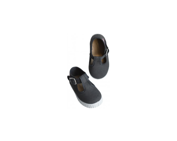 Chaussures Sandales En Toiles Salomé Bebe - Gris Foncé - Mixte