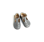 Chaussures Bottillons Salomé Bébé À Boucle Aloïs - Cuir Gris - Mixte