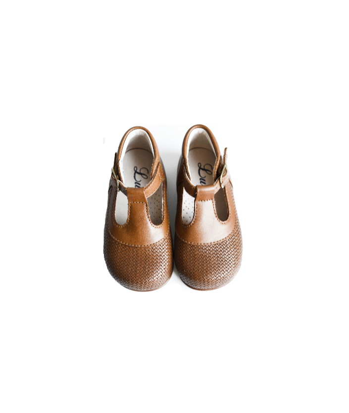 Chaussures Bébé Bottillons Salomé À Boucle Marceau - Cuir Camel - Mixte