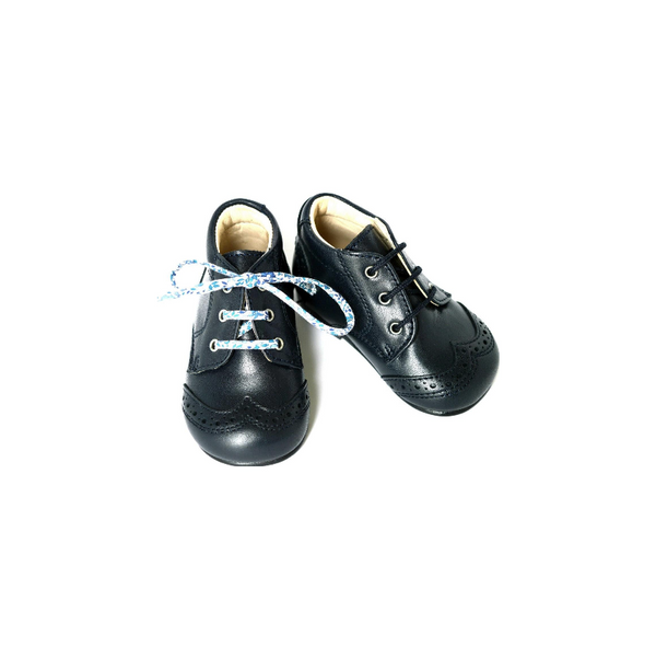 Chaussures Bottillons Adonis Bout Golf - Cuir Marine - Mixte