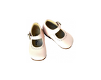 Chaussures Babies Charles Ix Alice À Boucle - Cuir Rose Pâle - Fille