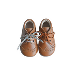 Chaussures Bottillons Adonis Bout Golf - Cuir Camel - Mixte