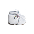 Chaussures Botillons Souples Azylis Épurés - Cuir Blanc - Mixte