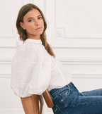 Blouse Le Claude - Bleu Moyen