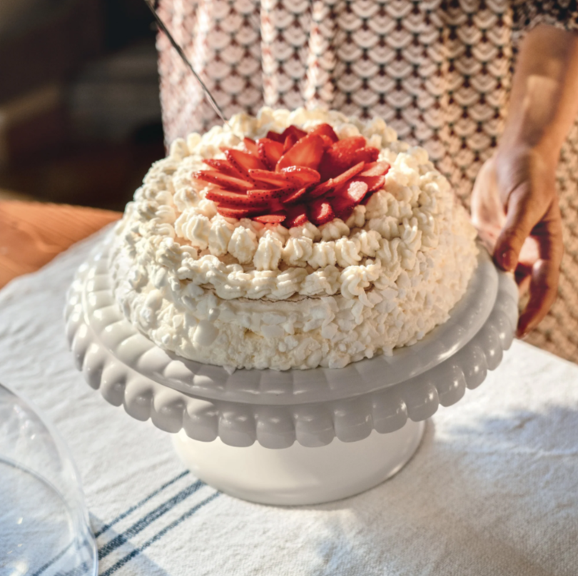 Stand À Gâteau Avec Cloche - Tiffany